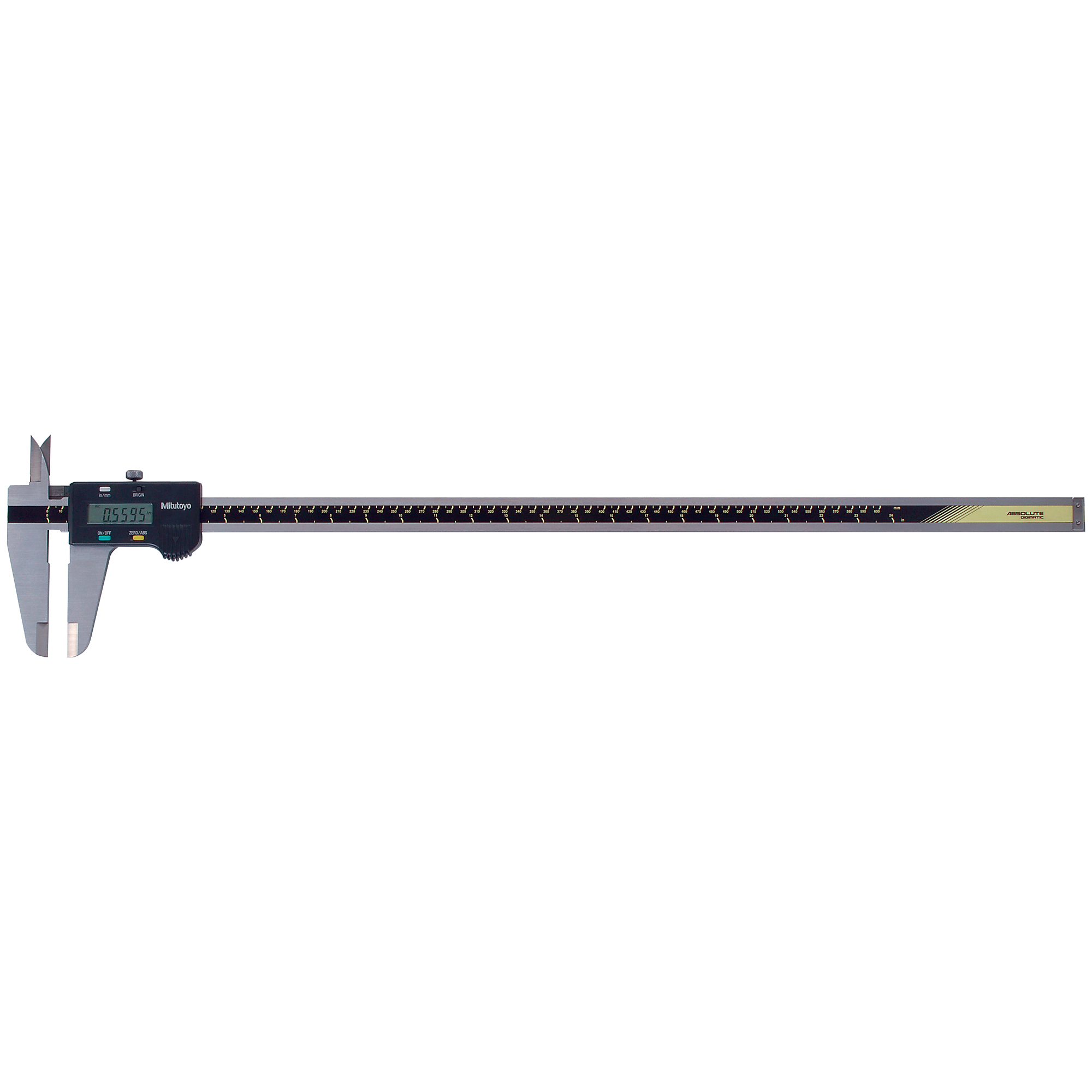 Mitutoyo Digimatic Caliper - 24in. Capacity, Large LCD Readout, SPC Data Output, Model# 500-506-10